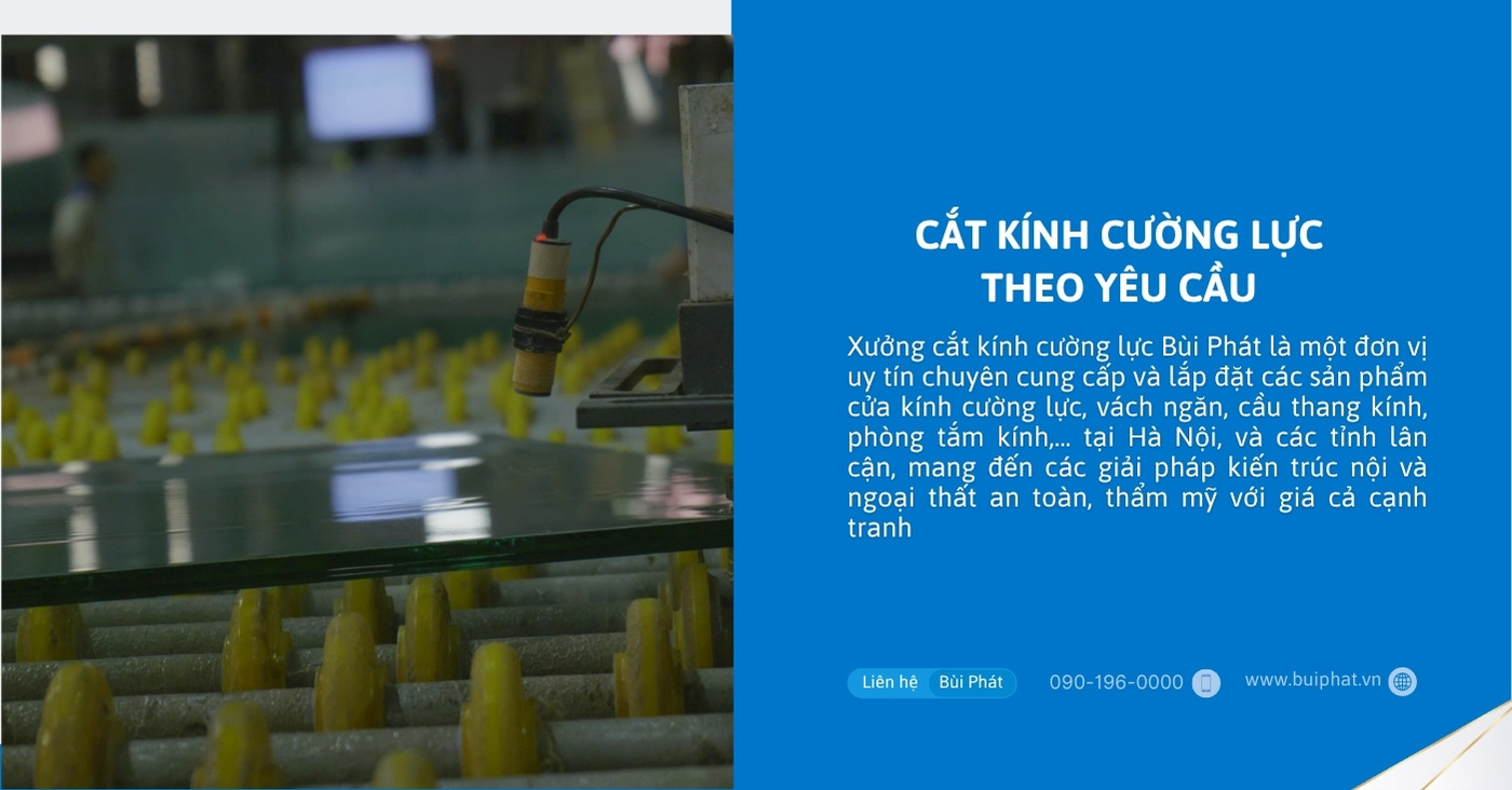 Cắt kính cường lực