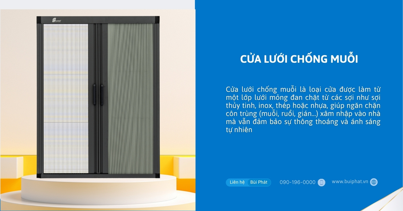 Cửa lưới chống muỗi