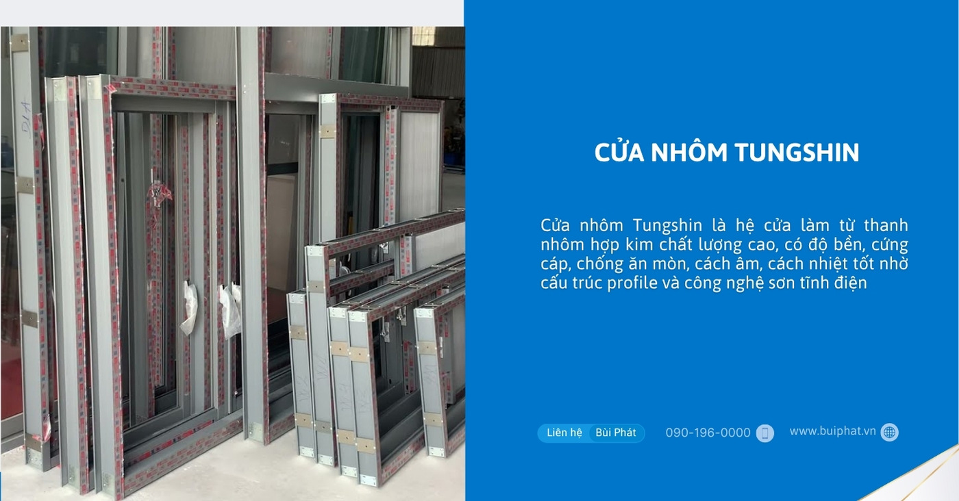 Cửa nhôm Tungshin