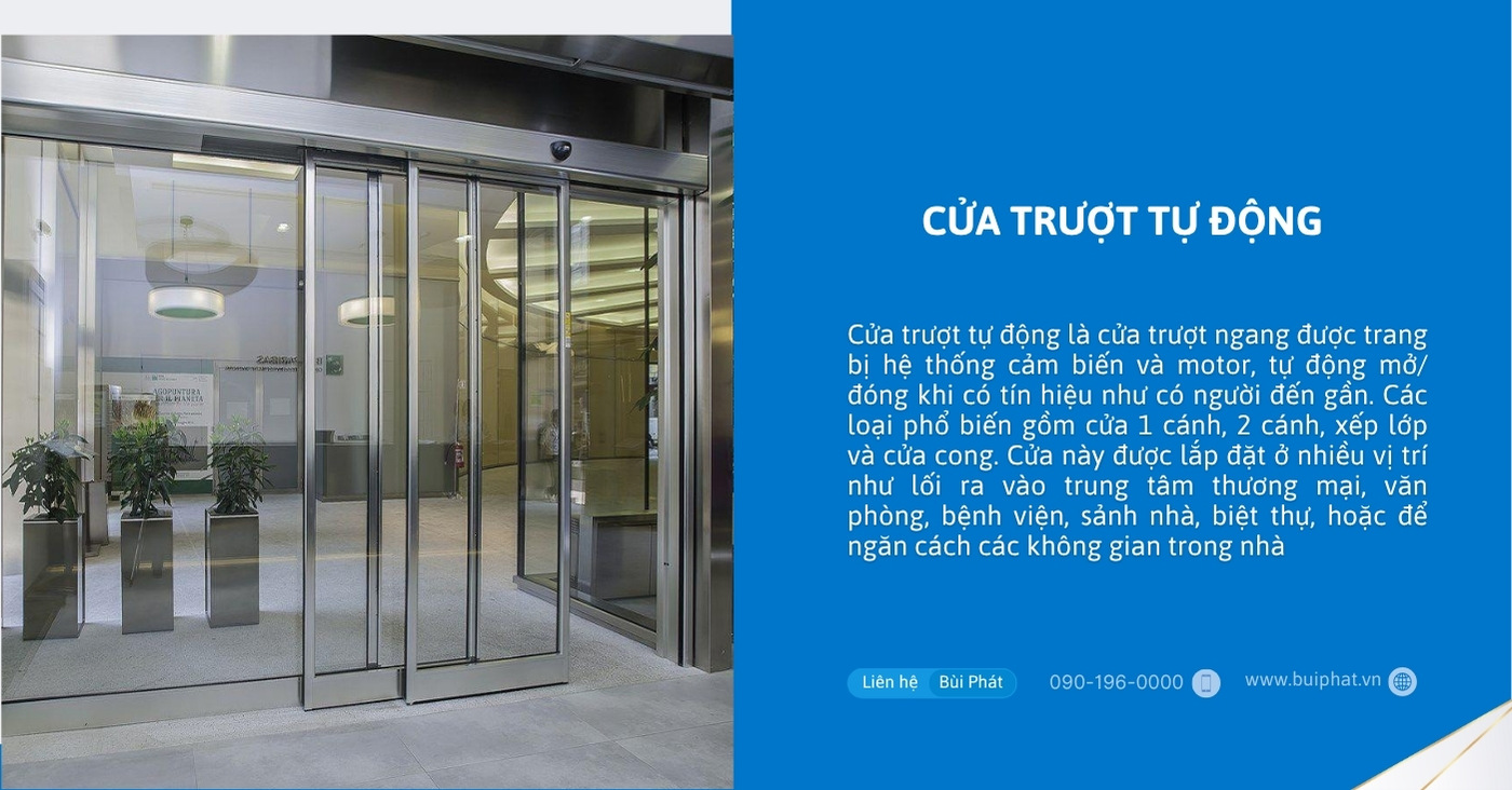 Cửa trượt tự động