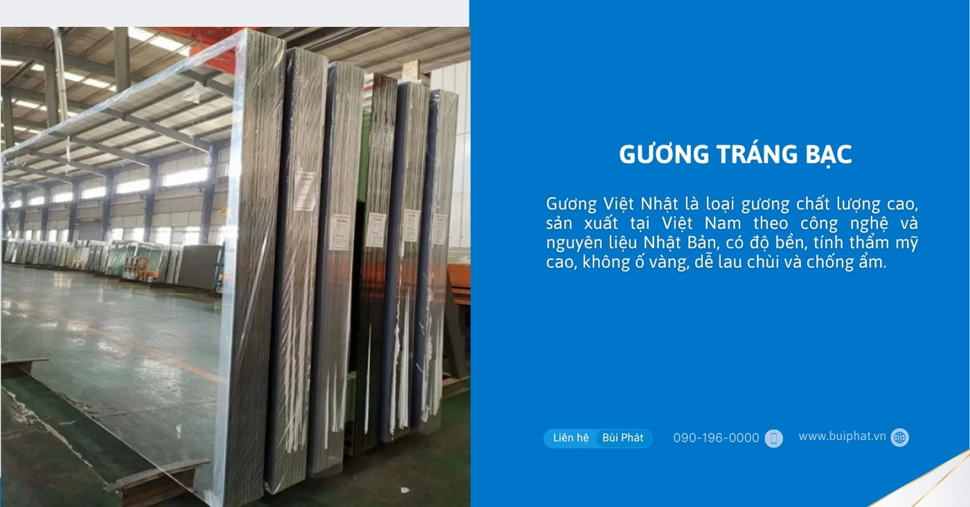 Gương tráng bạc