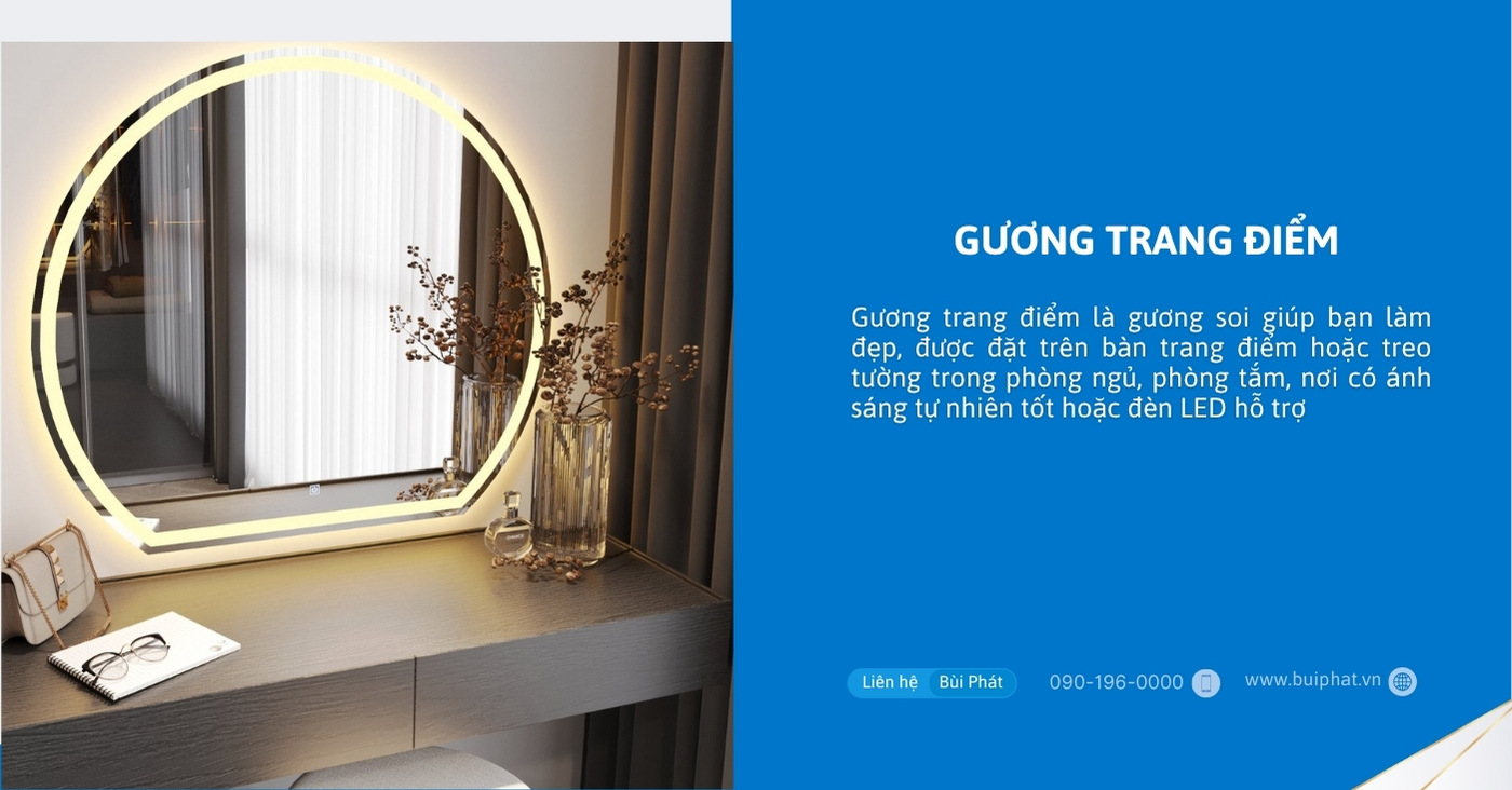 Gương trang điểm