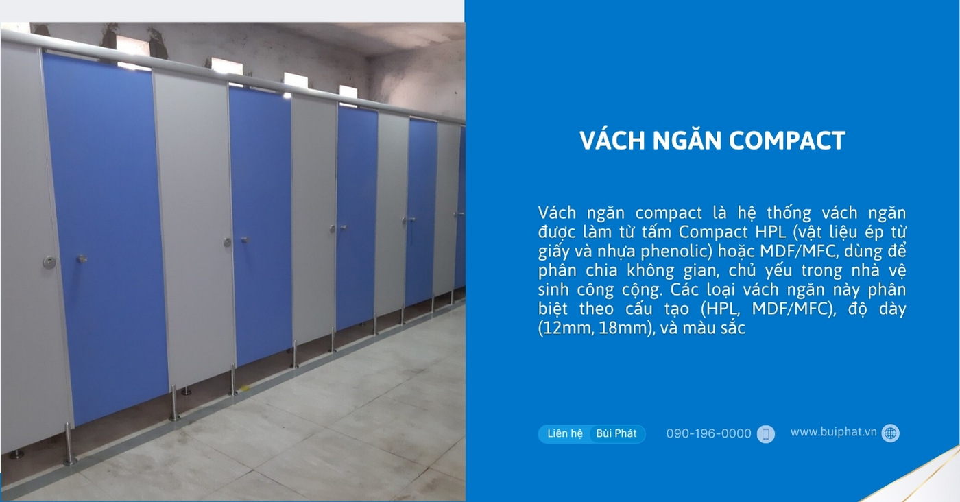 Vách ngăn compact