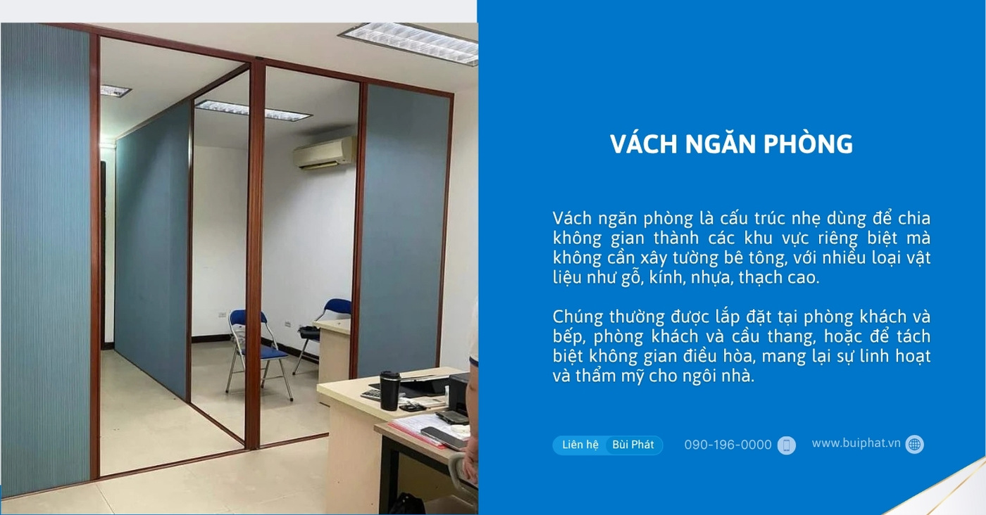 Vách ngăn phòng Vách ngăn phòng