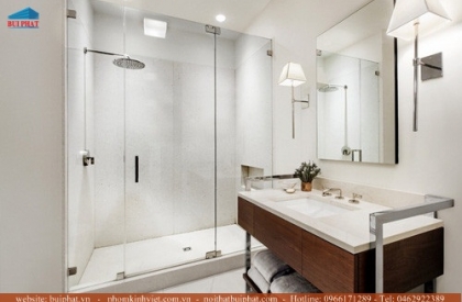 Vách tắm kính trượt lùa và những tiện ích cho không gian phòng tắm